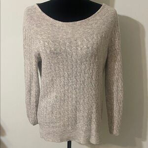 Soft Cable-Knit Women's Sweater in Gray